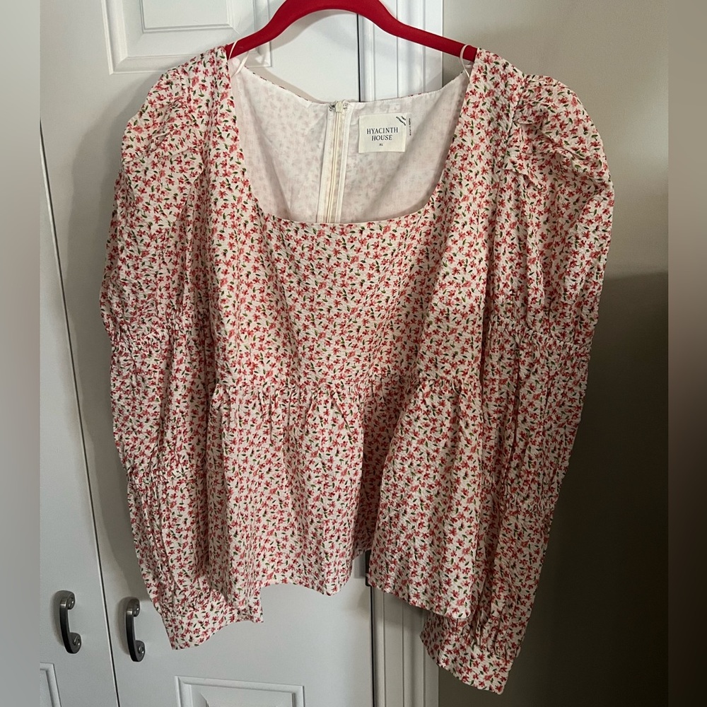 Hyacinth House Floral Top